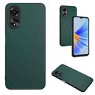 For OPPO A58/A58x/A1x/A1 Active/A2x R20 Leather Pattern Phone Single Case(Green) - 1