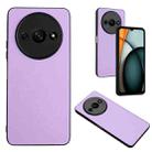 For Xiaomi Redmi A3 4G Global R20 Leather Pattern Phone Single Case(Purple) - 1