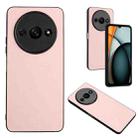 For Xiaomi Redmi A3 4G Global R20 Leather Pattern Phone Single Case(Pink) - 1