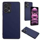 For Xiaomi Redmi Note 12 Turbo R20 Leather Pattern Phone Single Case(Blue) - 1