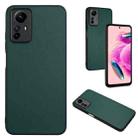 For Xiaomi Redmi Note 12S 4G Global R20 Leather Pattern Phone Single Case(Green) - 1