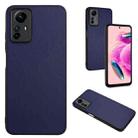 For Xiaomi Redmi Note 12S 4G Global R20 Leather Pattern Phone Single Case(Blue) - 1