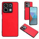 For Xiaomi Redmi Note 13 5G Global R20 Leather Pattern Phone Single Case(Red) - 1