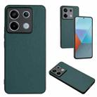 For Xiaomi Redmi Note 13 Pro 5G Global R20 Leather Pattern Phone Single Case(Green) - 1