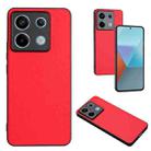 For Xiaomi Redmi Note 13 Pro 5G Global R20 Leather Pattern Phone Single Case(Red) - 1