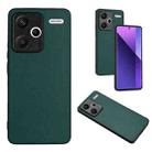 For Xiaomi Redmi Note 13 Pro+ Global R20 Leather Pattern Phone Single Case(Green) - 1