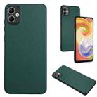 For Samsung Galaxy A04e 4G/M04 4G/F04 4G R20 Leather Pattern Phone Single Case(Green) - 1