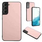 For Samsung Galaxy S22 5G R20 Leather Pattern Phone Single Case(Pink) - 1