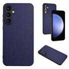 For Samsung Galaxy S23 FE 5G R20 Leather Pattern Phone Single Case(Blue) - 1