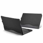 For HP Envy X360 16 inch 16-ac Leather Laptop Shockproof Protective Case(Black) - 1