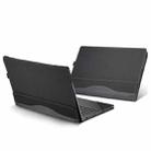 For HP ProBook 455 15.6 inch G10 Leather Laptop Shockproof Protective Case(Black) - 1