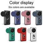 For Honor X9c Smart Sliding Camshield TPU+PC Phone Case with Card Slot(Red) - 2