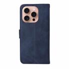 For iPhone 16 Pro Classic Calf Texture Flip Leather Phone Case(Blue) - 3