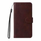 For iPhone 16 Classic Calf Texture Flip Leather Phone Case(Brown) - 2
