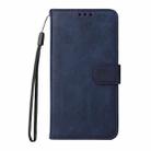 For iPhone 16 Classic Calf Texture Flip Leather Phone Case(Blue) - 2