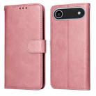 For iPhone 17 Air Classic Calf Texture Flip Leather Phone Case(Rose Gold) - 1