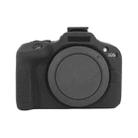 For Canon EOS R100 Glossy Soft Silicone Protective Case(Black) - 1