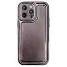 For iPhone 14 Pro Electroplating Frosted TPU Phone Case(Black) - 1