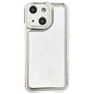 For iPhone 14 Electroplating Mirror TPU Phone Case(Silver) - 1