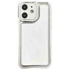 For iPhone 12 Electroplating Mirror TPU Phone Case(Silver) - 1