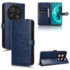 For Huawei Enjoy 70 Pro Honeycomb Dot Texture Leather Phone Case(Blue) - 1