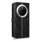 For Huawei Mate 70 Honeycomb Dot Texture Leather Phone Case(Black) - 3