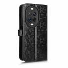 For Huawei nova 14 Honeycomb Dot Texture Leather Phone Case(Black) - 3