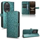 For Huawei nova 14 Honeycomb Dot Texture Leather Phone Case(Green) - 1