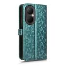 For Huawei nova Y73 / Enjoy 80 Honeycomb Dot Texture Leather Phone Case(Green) - 3