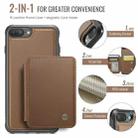 For iPhone 8 Plus / 7 Plus / 6 Plus JEEHOOD J05 Business Magnetic Style RFID Leather Phone Case(Brown) - 2