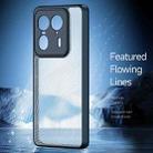 For Motorola Edge 50 Ultra DUX DUCIS Aimo Series TPU + PC Frosted Feel Phone Case(Black) - 2