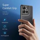 For Motorola Moto G86 5G / G86 Power DUX DUCIS Aimo Series TPU + PC Frosted Feel Phone Case(Black) - 3