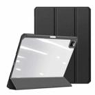 For iPad Pro 13 2024 DUX DUCIS TOBY Series Antiskid Leather Tablet Case with Sleep / Wake-up Function(Black) - 2