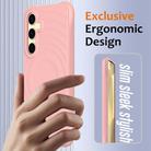 For Samsung Galaxy S24+ 5G Wave Texture MagSafe Magnetic Liquid Silicone Phone Case(Pink) - 2