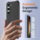 For Samsung Galaxy S23+ 5G Wave Texture MagSafe Magnetic Liquid Silicone Phone Case(Black) - 2