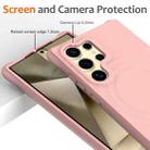 For Samsung Galaxy S23 Ultra 5G Wave Texture MagSafe Magnetic Liquid Silicone Phone Case(Pink) - 3