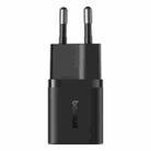 Baseus GaN5 25W mini USB-C / Type-C Gallium Nitride Fast Charger, EU Plug(Cluster Black) - 2