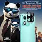 For Honor X70i imak High Definition Integrated Glass Lens Film Black Version - 3