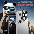 For Honor 400 Pro Global 160.8mm imak High Definition Integrated Glass Lens Film Black Version - 3