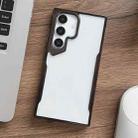 For Samsung Galaxy S24 5G Electroplating TPU Frame Hybrid PC Phone Case(Black) - 1