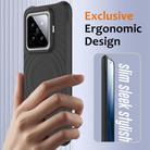 For Xiaomi 14 Pro Wave Texture MagSafe Magnetic Liquid Silicone Phone Case(Black) - 2