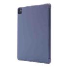 For iPad Pro 13 2024 Skin Feel Tri-fold Leather Tablet Case with Pen Slot(Red) - 3
