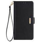 For Honor X8c 4G Global Crossbody Chain Leather Phone Case(Black) - 2