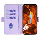 For Honor X8c 4G Global Crossbody Chain Leather Phone Case(Purple) - 3