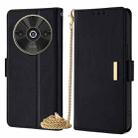 For Xiaomi Redmi A3 4G Crossbody Chain Leather Phone Case(Black) - 1