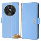For Xiaomi Redmi A3 4G Crossbody Chain Leather Phone Case(Blue) - 1