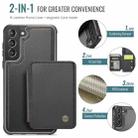 For Samsung Galaxy S21 5G JEEHOOD J05 Business Magnetic Style RFID Leather Phone Case(Black) - 2