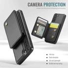 For Samsung Galaxy S21 5G JEEHOOD J05 Business Magnetic Style RFID Leather Phone Case(Black) - 3