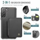 For Samsung Galaxy S21+ 5G JEEHOOD J05 Business Magnetic Style RFID Leather Phone Case(Black) - 2