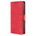 For TCL 50 5G Skin Feel Crocodile Magnetic Clasp Leather Phone Case(Red) - 2